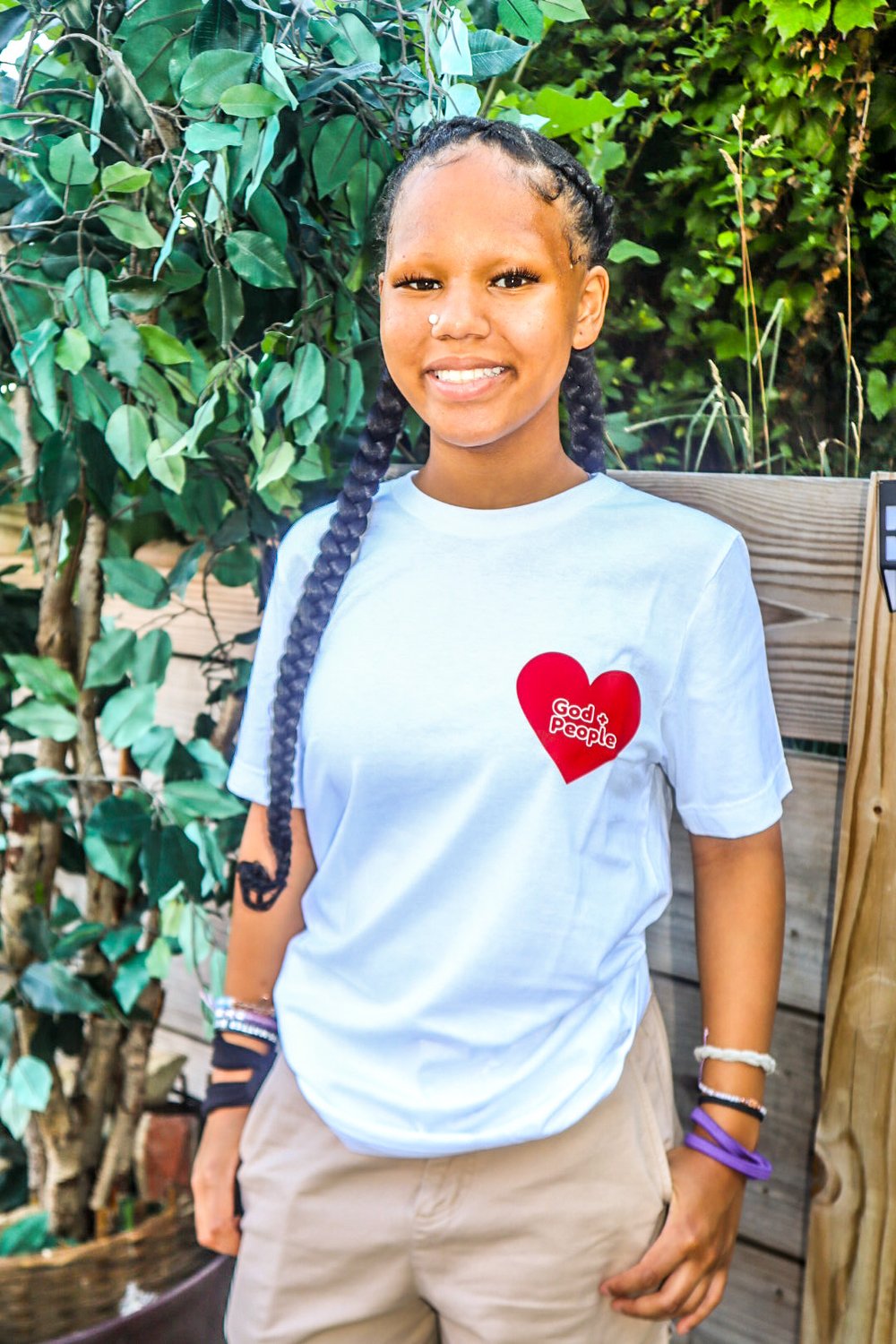 Love God and People Tee